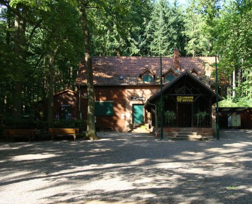 Landauer Hütte im Pfälzer Wald